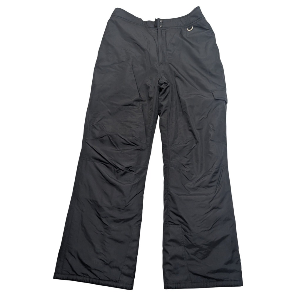 Slalom Snow Pants Mens XL Black Insulated Ski Snowboard Cargo MP927019